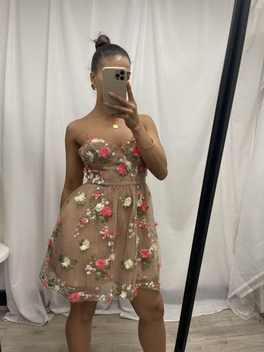 PINK DIAMOND SPRING FLING DRESS