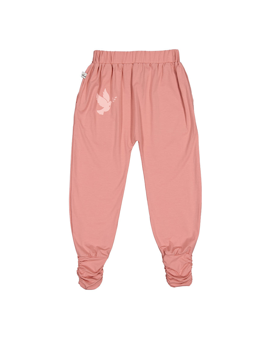 KISSED BY RADICOOL SLOUCH PANT IN BLUSH