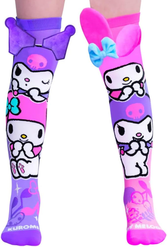 MADMIA KUROMI & MY MELODY SOCKS