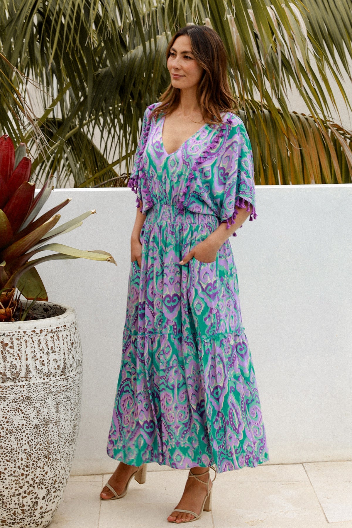 AVA & MIA CHARLIE MIDI DRESS