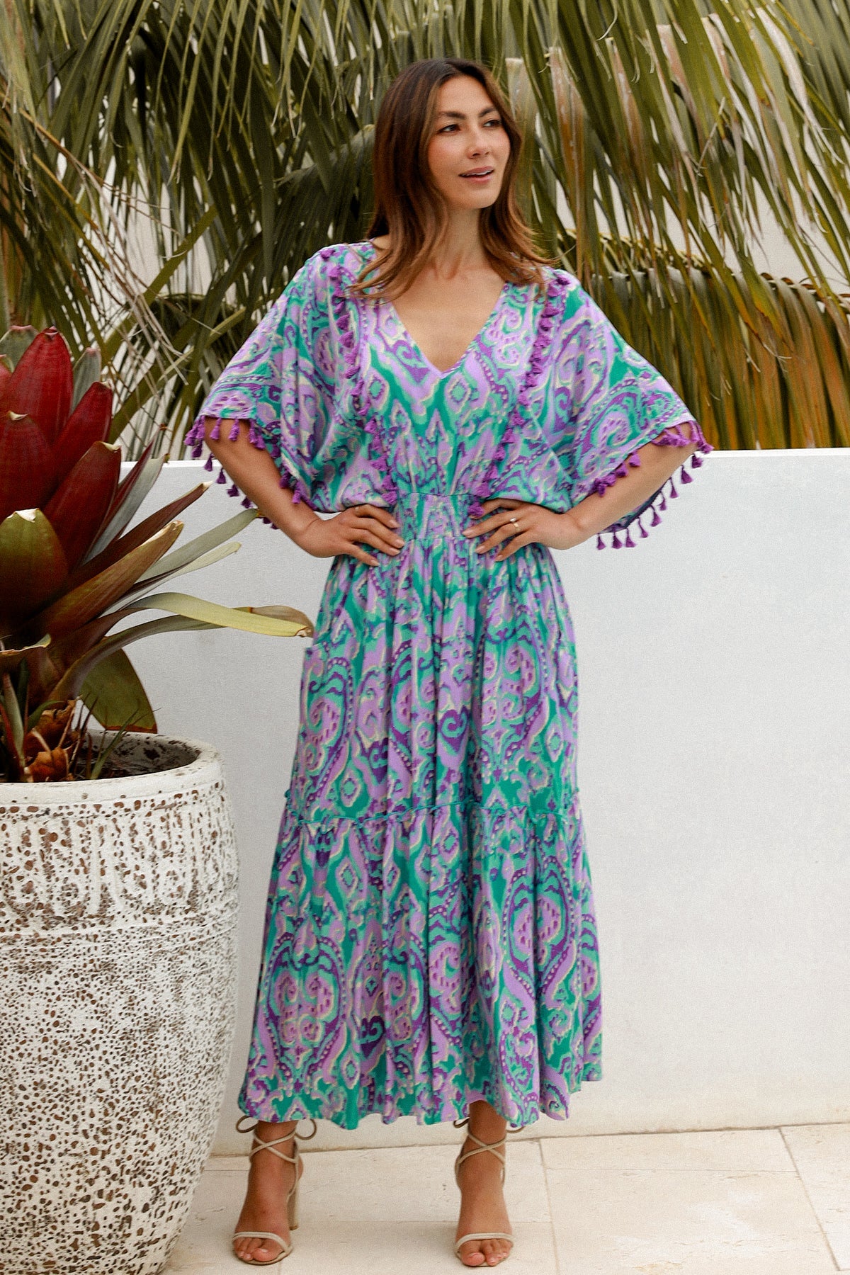AVA & MIA CHARLIE MIDI DRESS