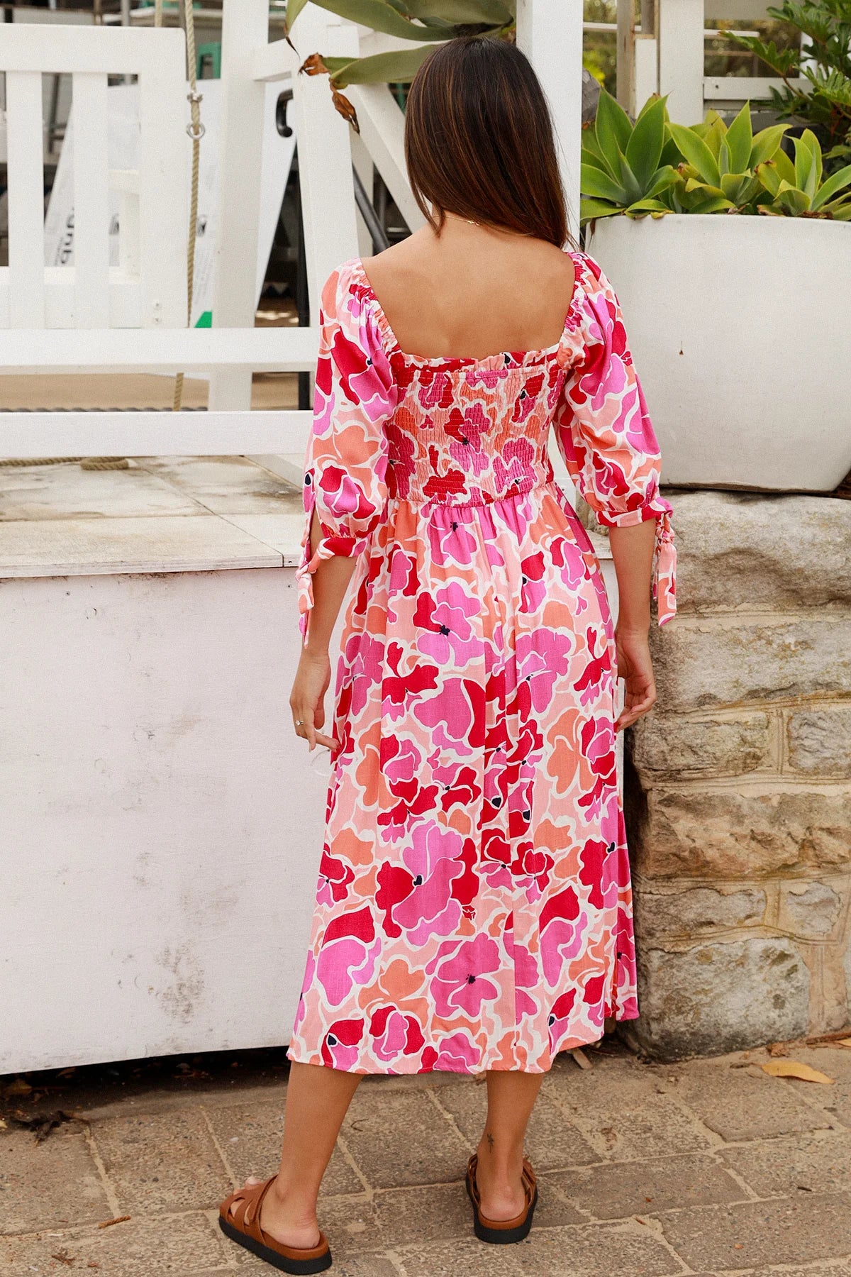 AVA & MIA AVERY MIDI DRESS