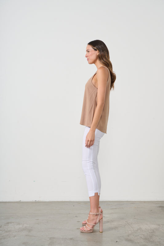 CAJU 2 WAY TANK TOP IN NUDE
