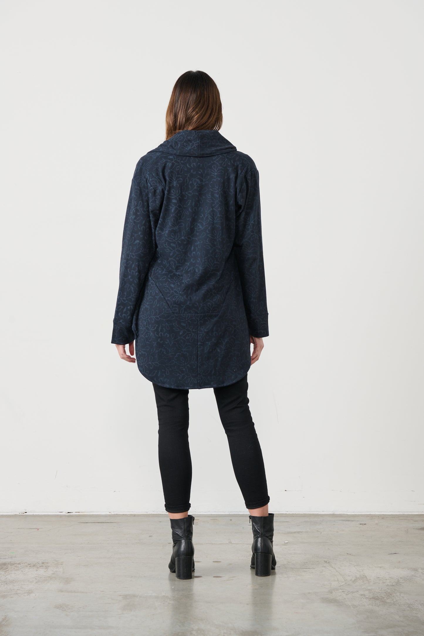 CAJU HI LO MARBLED JACKET