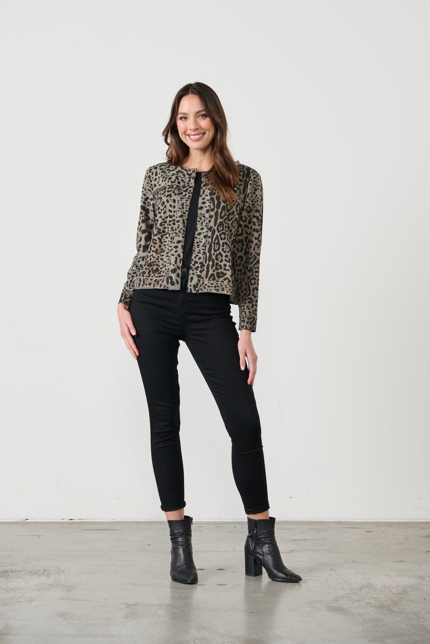 CAJU ANIMAL PRINT JACKET