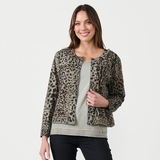 CAJU ANIMAL PRINT JACKET