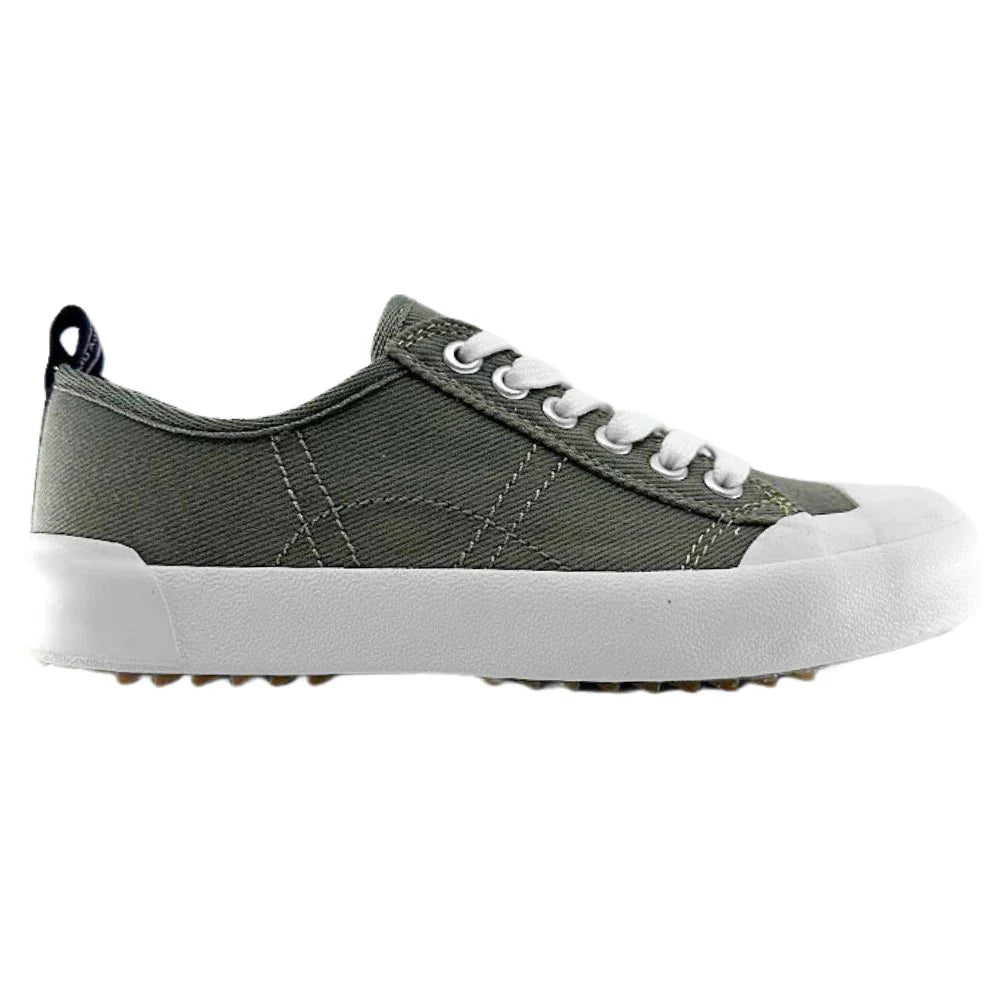 EMU HOSIER SNEAKER IN DARK OLIVE GREEN