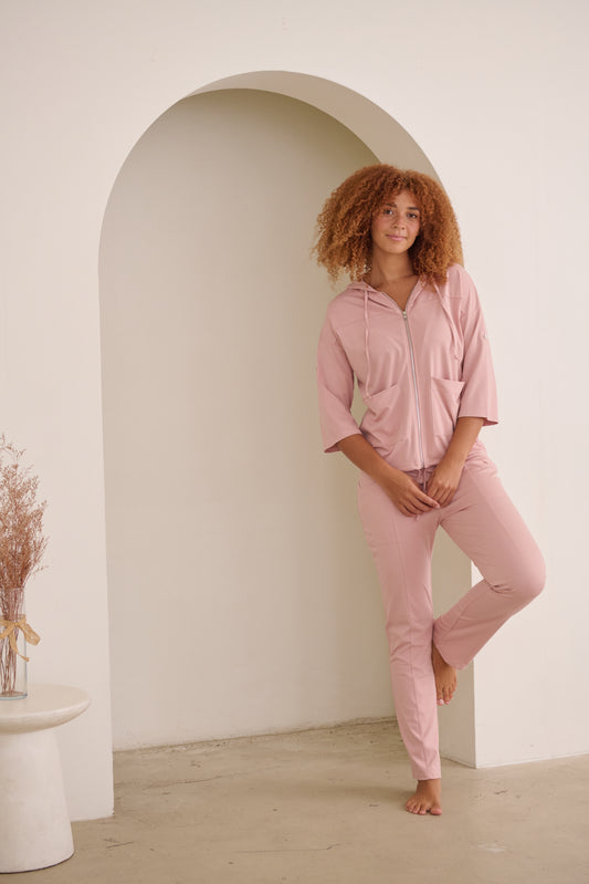 GELATU YOGA PANT WITH POCKETS IN MUSK