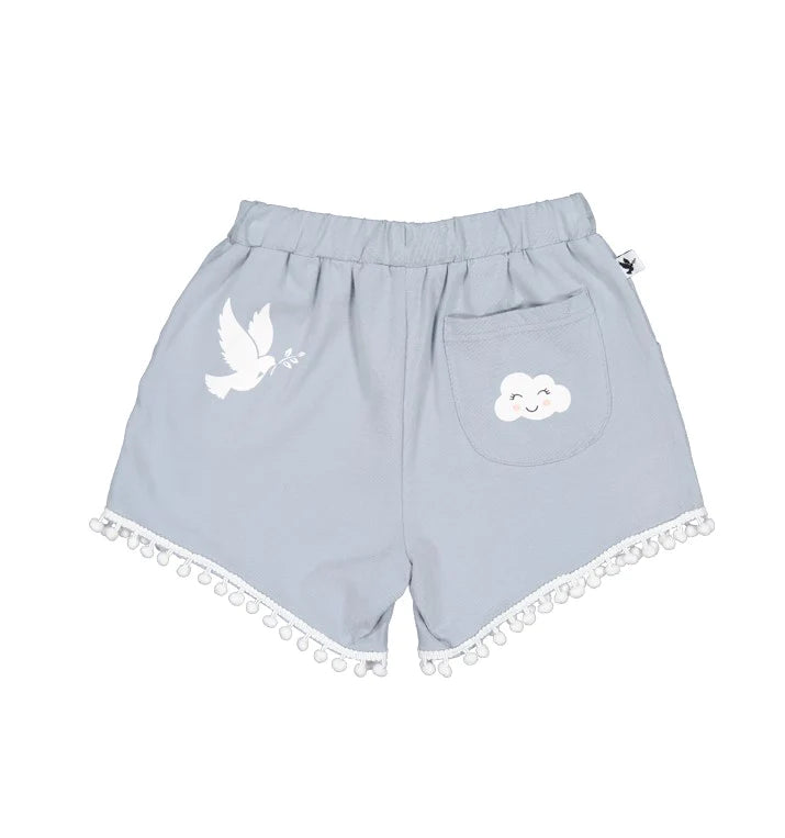 KISSED BY RADICOOL CLOUD BOBBLE SHORT