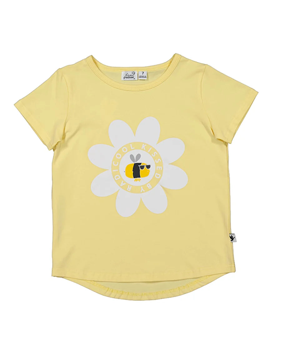 KISSED BY RADICOOL DAISY BEE TEE