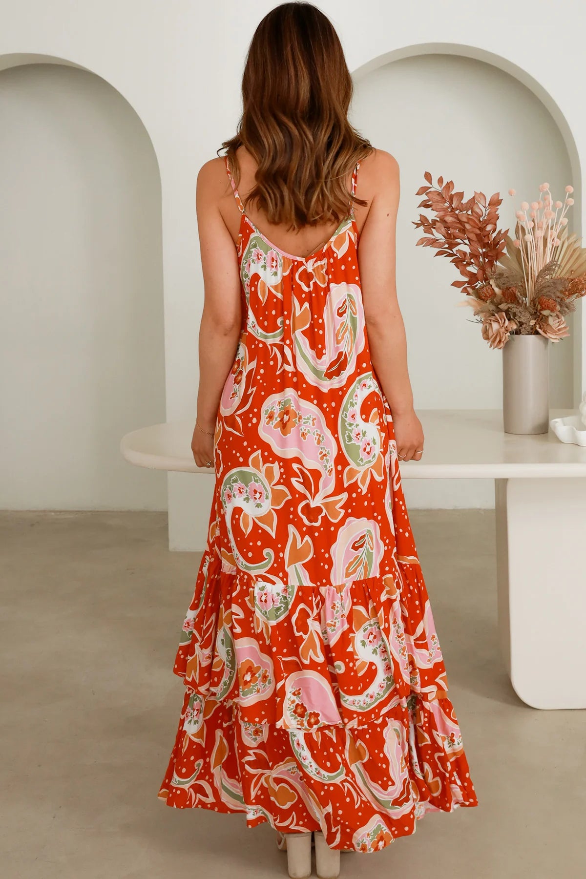 DREAMCATCHER SYLVIE SLIP MAXI DRESS