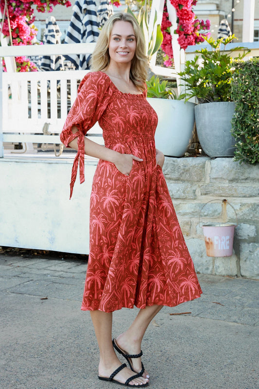 DREAMCATCHER ZOEY MIDI DRESS