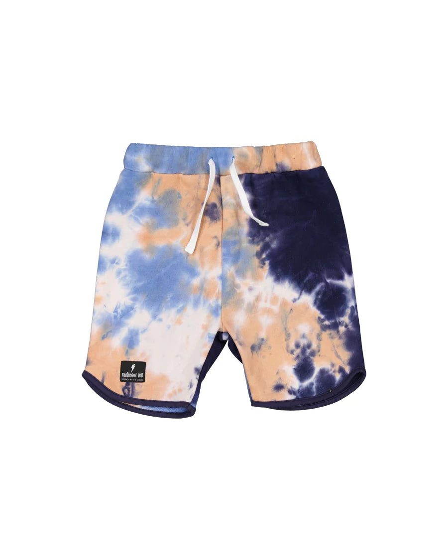 RADICOOL DUDE GALAXY TIE DYE SHORT