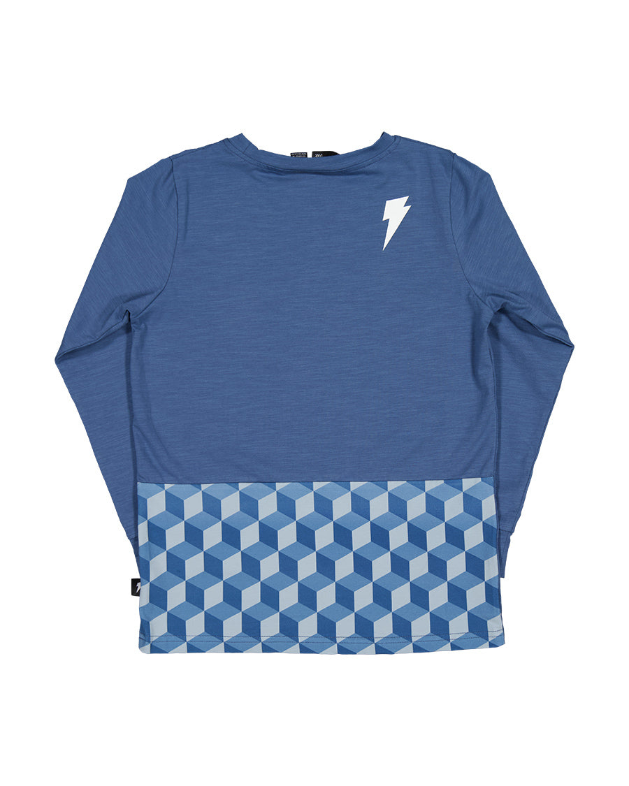 RADICOOL DUDE CUBED LONG SLEEVE POCKET TEE