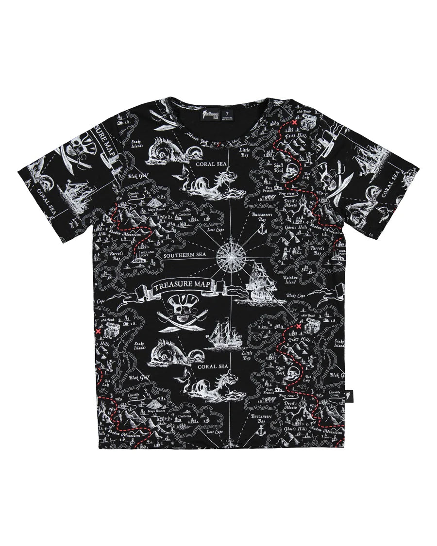RADICOOL DUDE PIRATE TREASURE TEE