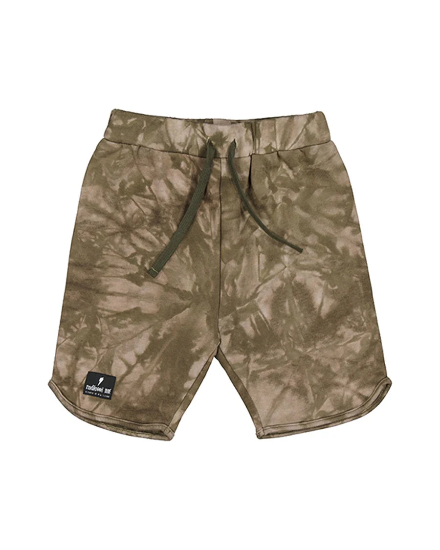 RADICOOL DUDE JUNGLE TIE DYE SHORT