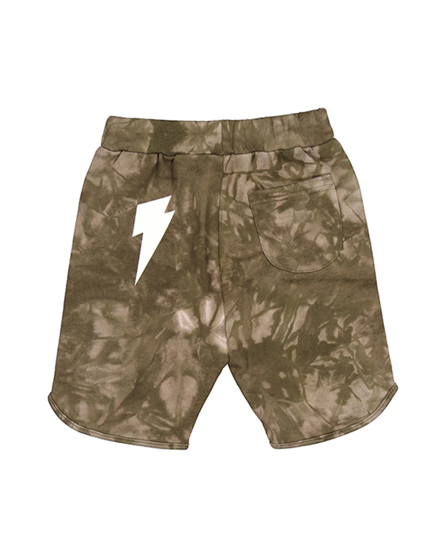 RADICOOL DUDE JUNGLE TIE DYE SHORT