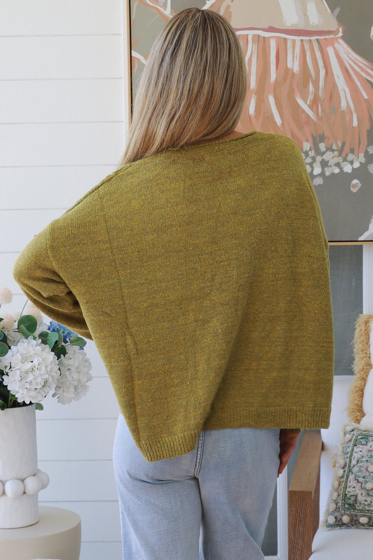 CHARLOTTE KNIT IN MOSS