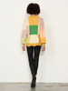 CAJU PATCHWORK JUMPER WITH SCALLOPED HEM