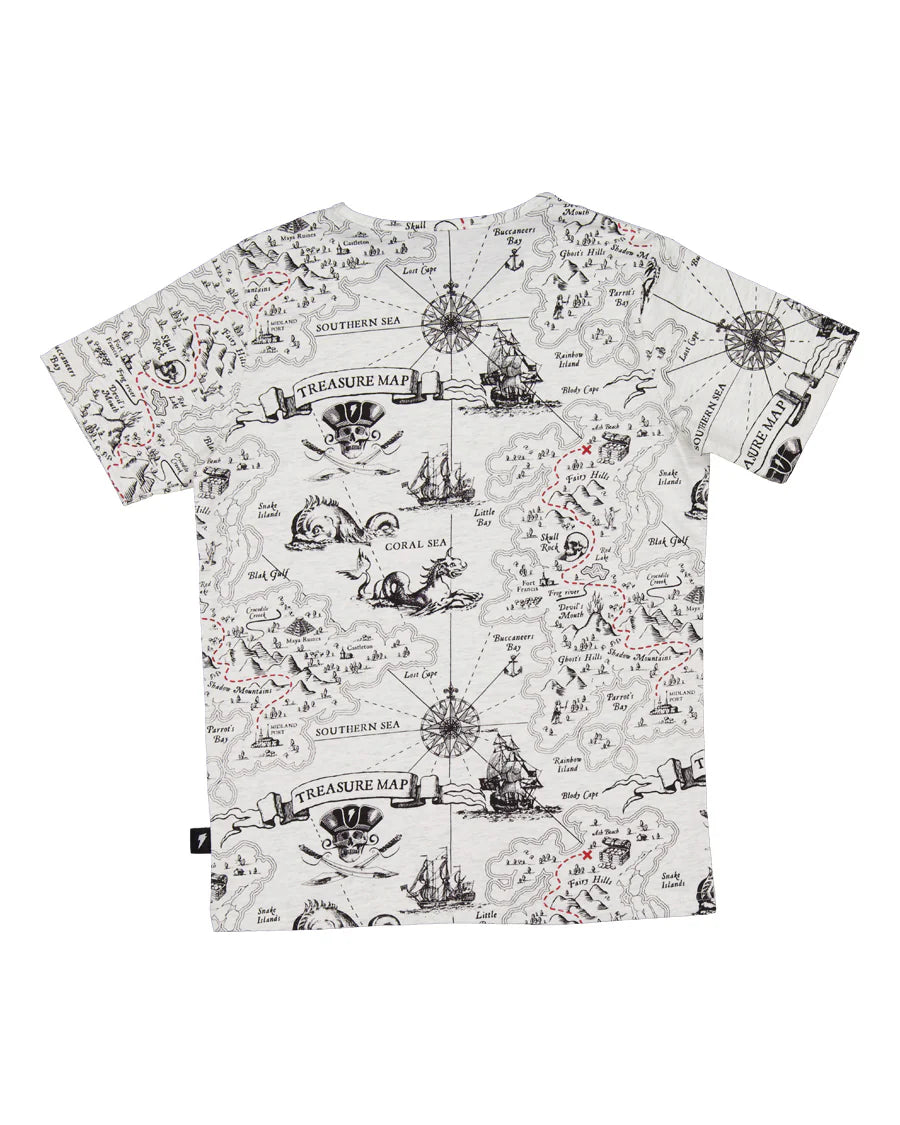 RADICOOL DUDE TREASURE MAP TEE