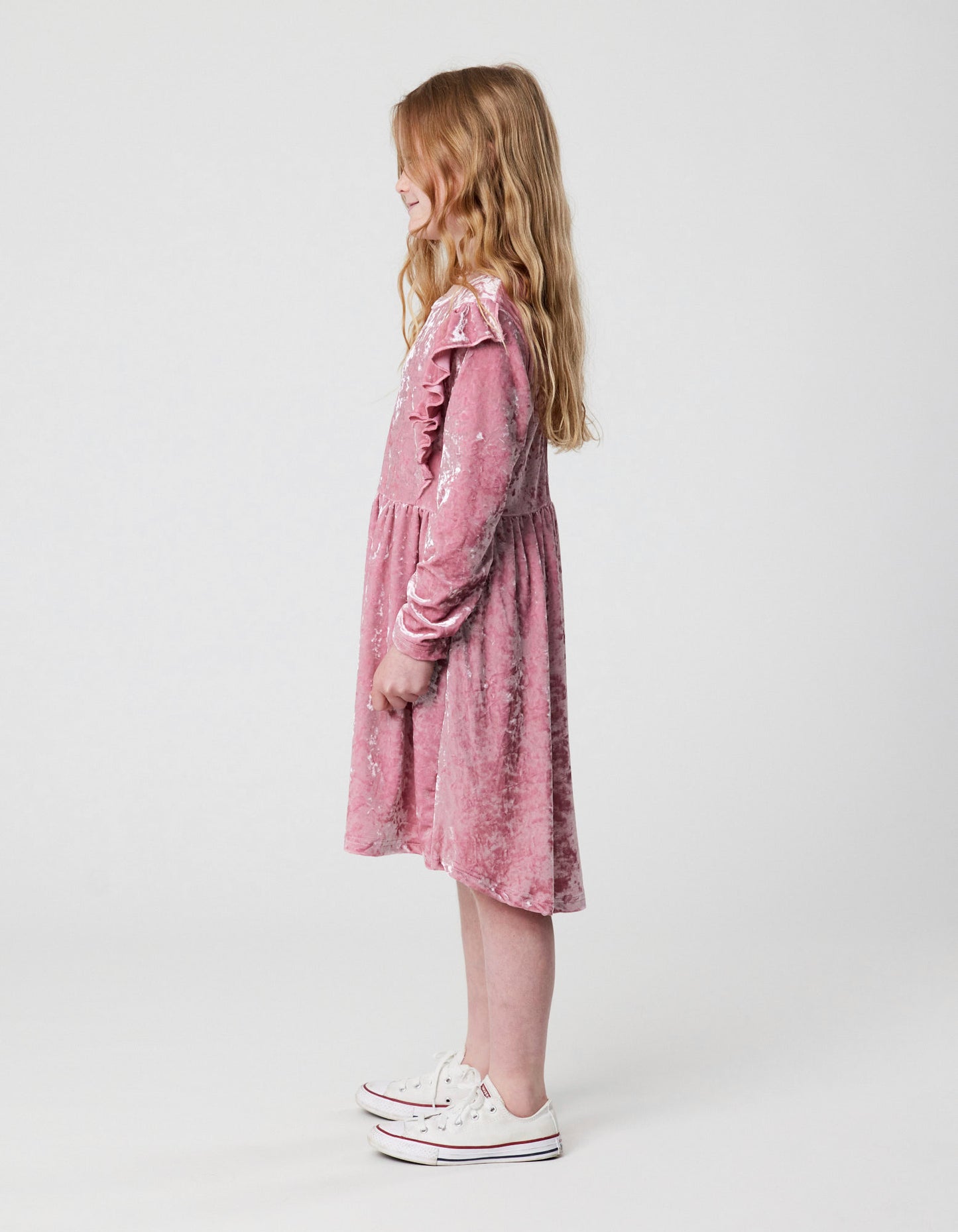 KISSED BY RADICOOL VELVET HIGH LIFE DRESS