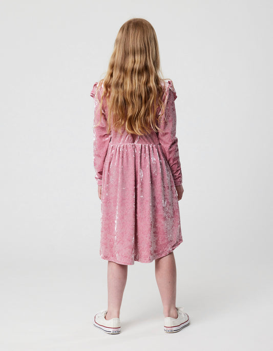 KISSED BY RADICOOL VELVET HIGH LIFE DRESS