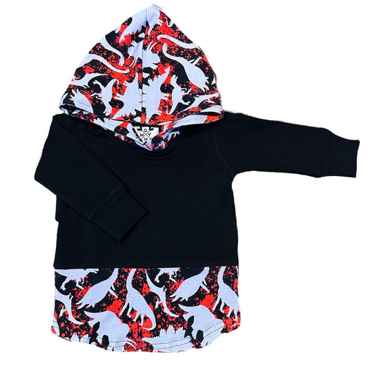 OH MY DINO SPLAT HOOD