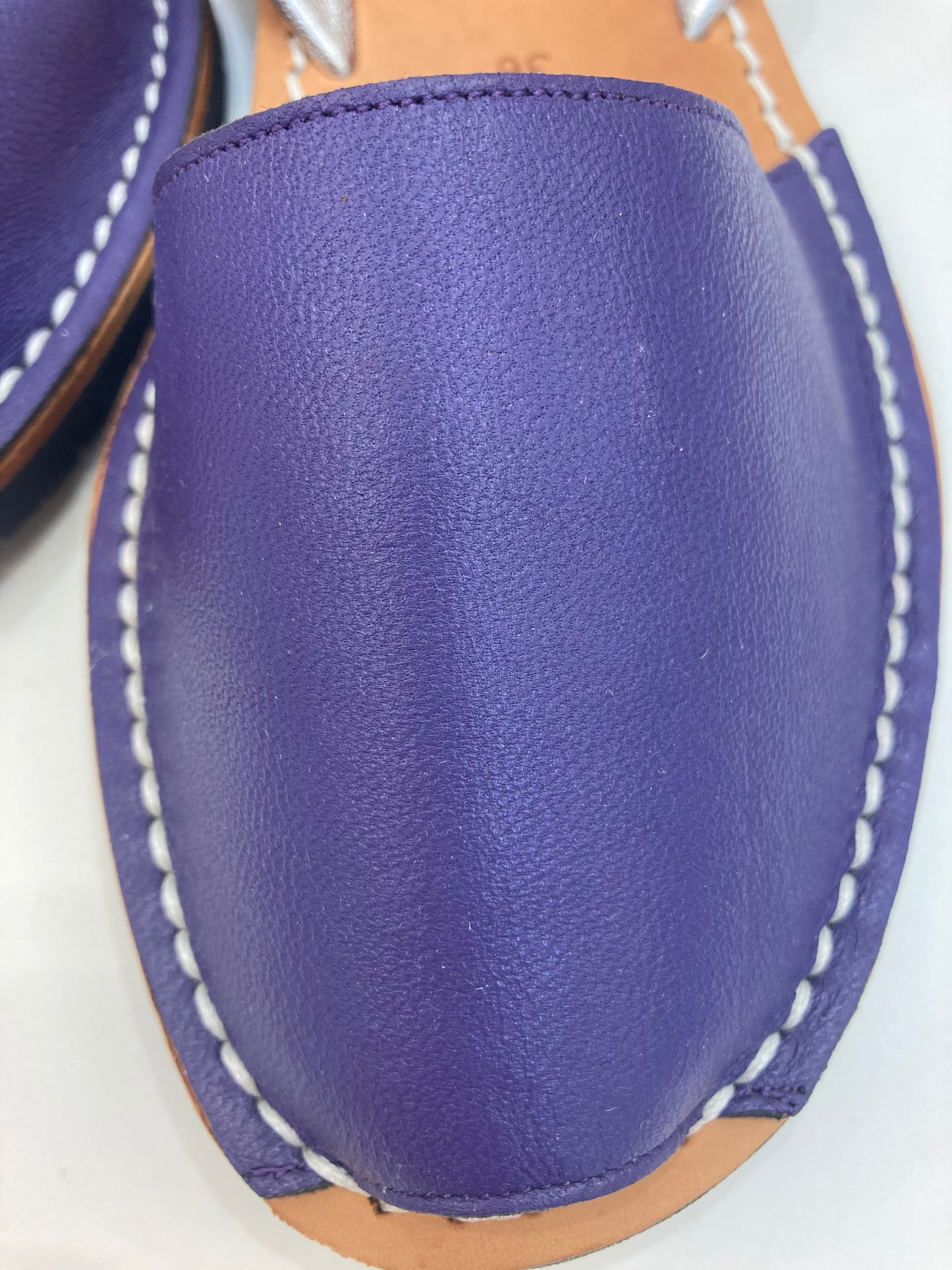 LULU AVARCAS IN DARK PURPLE WITH SILVER STRAP