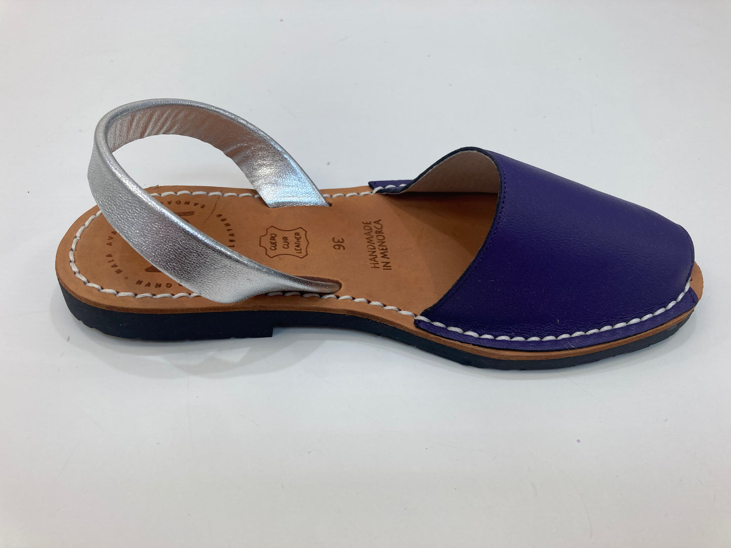 LULU AVARCAS IN DARK PURPLE WITH SILVER STRAP