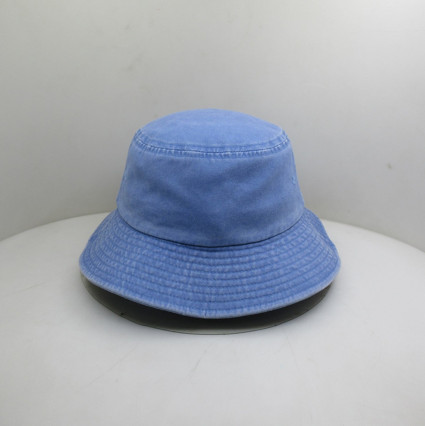 RAD TRIBE BUCKET HAT IN ACID WASH BLUE