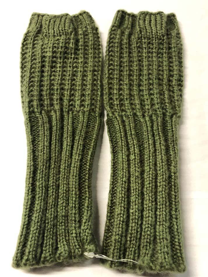 CIENNA MOHAIR BLEND FINGERLESS GLOVES