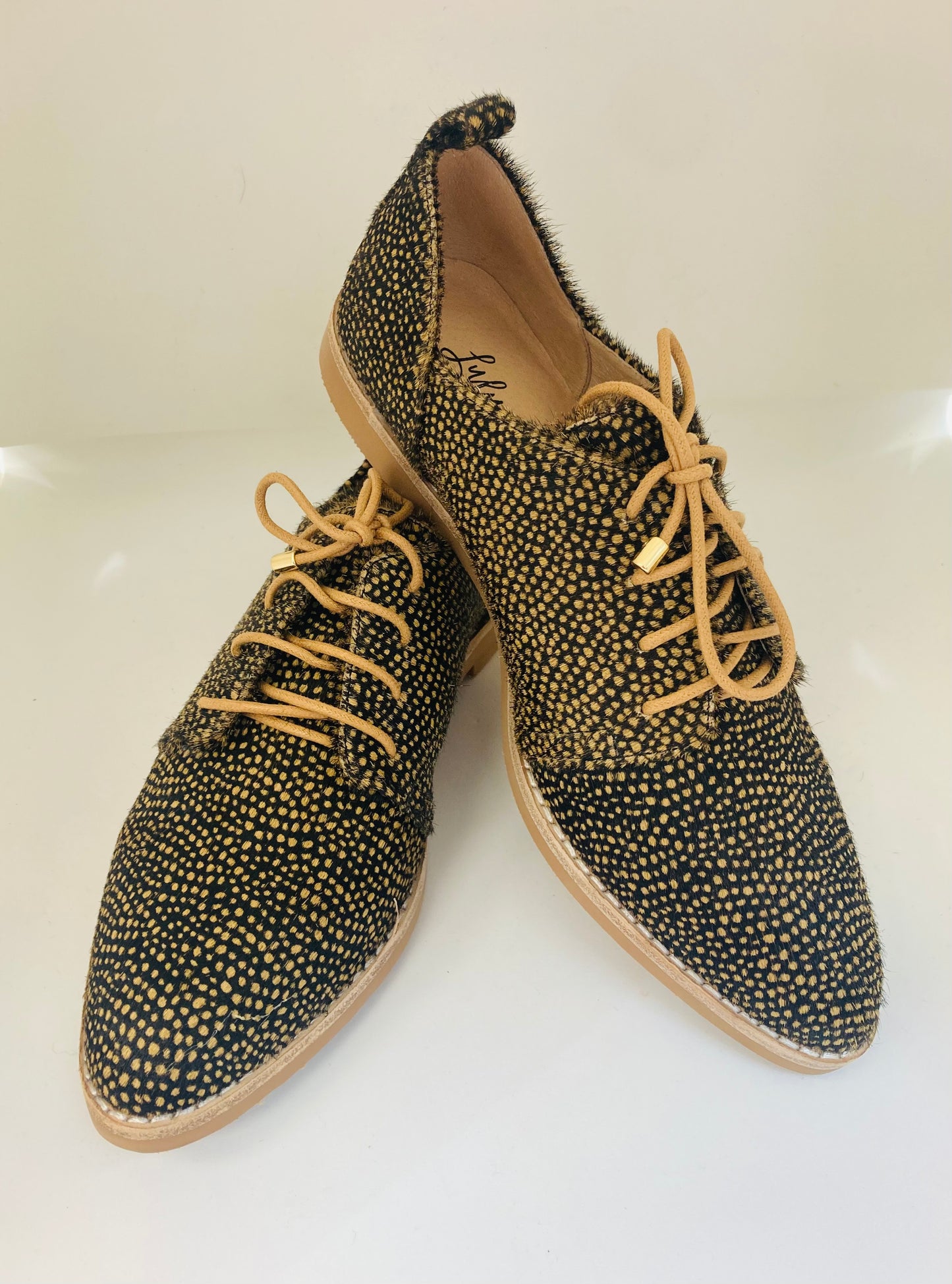 LULU AVARCAS MARLO BROGUE - BLACK NIGHT