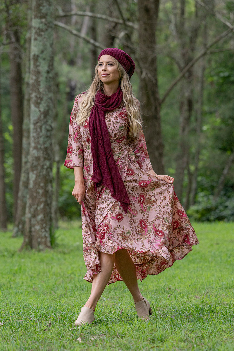 CIENNA MOHAIR BLEND SCARF - ALSORTED COLOURS