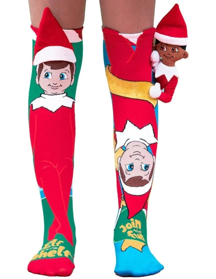 MADMIA ELF ON THE SHELF SOCKS