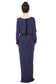 MISS ANNE NAVY FULL LENGTH OCCASION DRESS