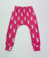 OH MY PINK STAG HAREM PANTS