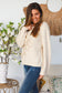 CHARLOTTE COZY KNIT IN CREAMY BEIGE