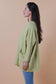 CHARLOTTE WOOL BLEND KNIT IN LEMON/LIME