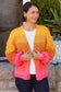 CHARLOTTE KNIT CARDI IN SUNSET