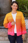 CHARLOTTE KNIT CARDI IN SUNSET