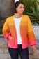 CHARLOTTE KNIT CARDI IN SUNSET