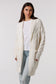CHARLOTTE WINTER WHITE KNIT CARDI