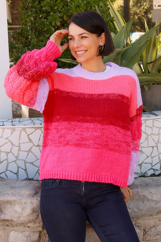 CHARLOTTE KNIT IN DAHLIA