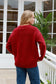CHARLOTTE WOOL BLEND KNIT IN CHERRY RED