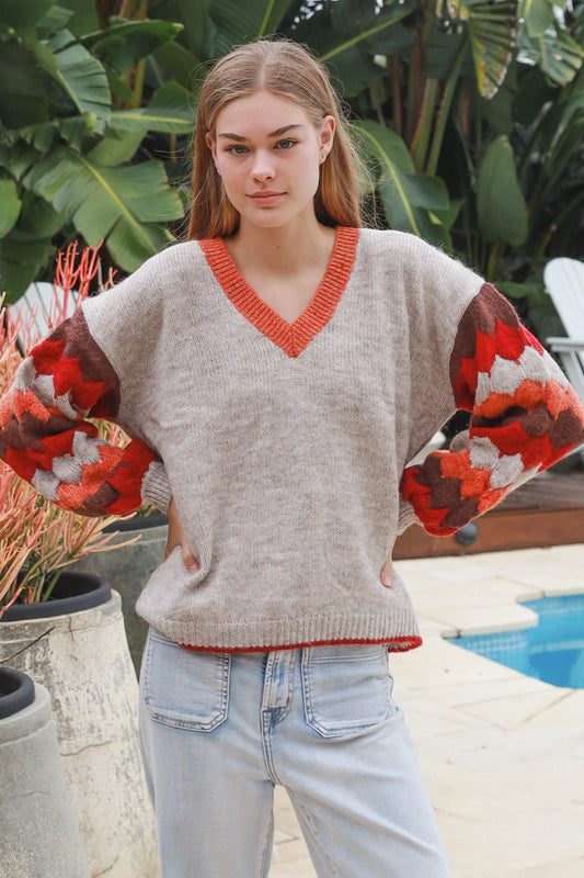 CHARLOTTE AUTUMN WOOL BLEND KNIT