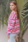 CHARLOTTE PINK TONE KNIT CARDI