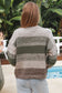 CHARLOTTE GREEN BEIGE WOOL BLEND KNIT