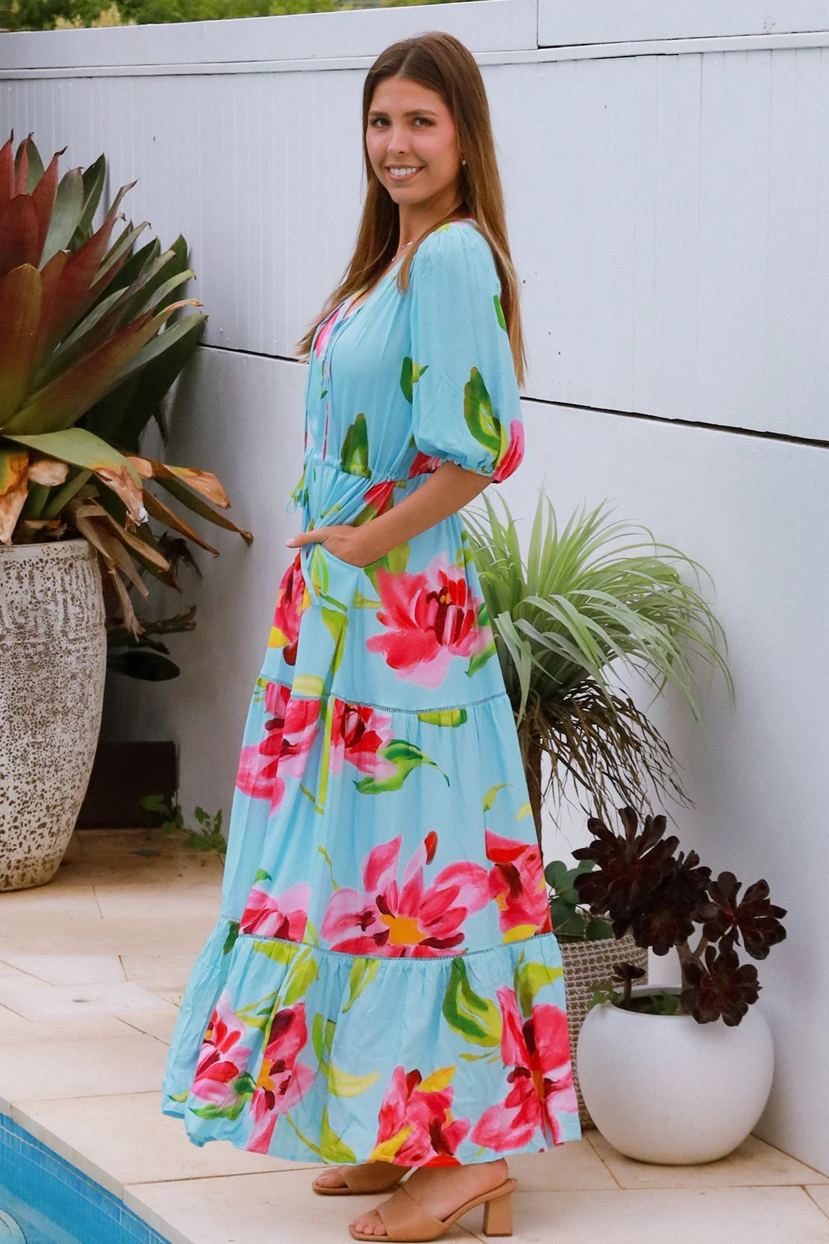 CHARLOTTE THE LABEL JOYCE MAXI DRESS