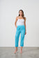 CAJU BRODERIE PANT IN BLUE