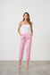 CAJU BRODERIE PANT IN PINK